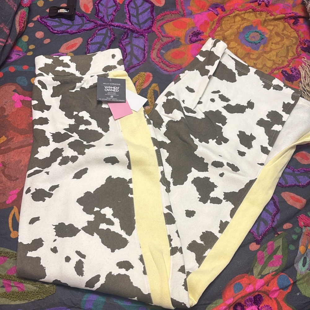 Target Cow Print Sweatpants